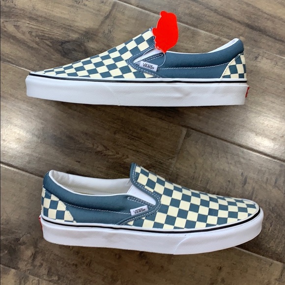 ••VANS CLASSIC SLIP-ON CHECKERBOARD Blmigtrwtt WMN - Picture 8 of 16